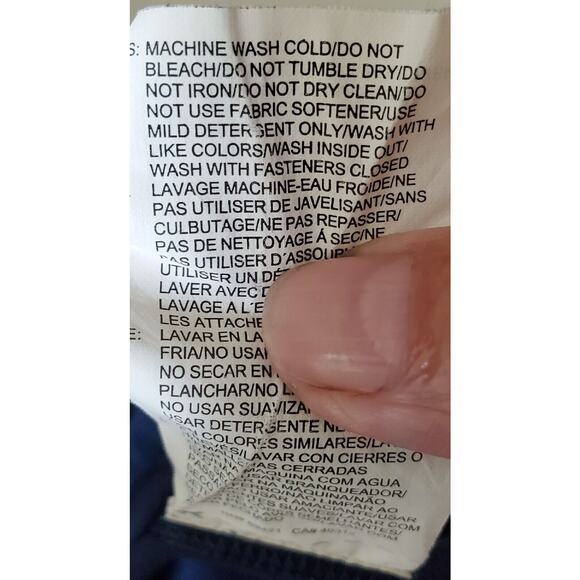 Reebock Playdry 1/4 Zip XL Mens Pullover Blue With Lime Green Accents - Picture 11 of 13